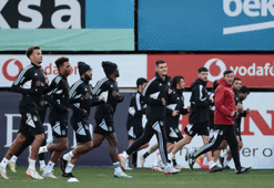 Beşiktaş çalışmalarına çift idmanla devam etti
