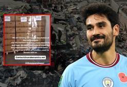 İlkay Gündoğan'dan deprem bölgesine büyük yardım
