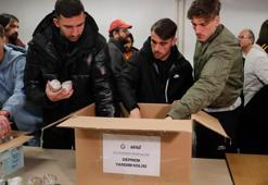 Yunus Akgün ve Emin Bayram yardım çalışmalarına destek verdi