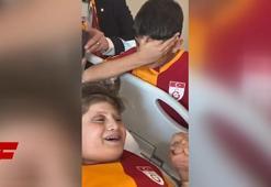 Muslera ve Kerem Aktürkoğlu, Galatasaraylı Cihan Emir'e moral verdi