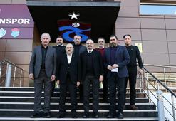 Trabzonspor’a teşekkür ziyareti
