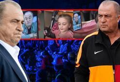 Fatih Terim 8 yaşındaki Bensu Kural'la görüntülü konuştu! Maç ve forma sözü verdi