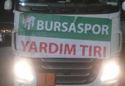 Bursaspor’dan Diyarbakır’a yardım tırı