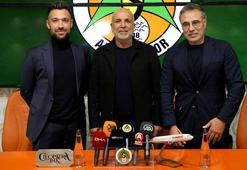 İmza törenine damga vuran kare! Ersun Yanal ile Francesco Farioli bir arada