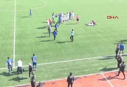 Mardin’de amatör lig maçında kavga 4 yaralı
