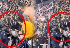 İspanya'da büyük skandal! Sevilla polisi, Fenerbahçeli taraftarlara saldırdı
