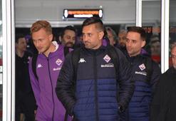 Fiorentina kafilesi Sivas'ta