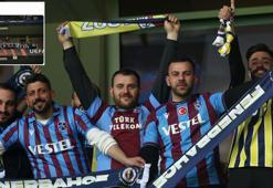Trabzonspor taraftarı Fenerbahçe Sevilla maçında! Tarihi anlar...