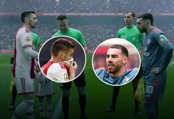 Orkun Kökçü'den Tadic'e şok hareket! Ajax-Feyenoord maçına damga vuran görüntü