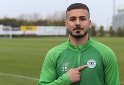 Konyasporlu Oğulcan Ülgün: “Galatasaray maçında kaleden başka hiçbir şeyi gözüm görmedi”