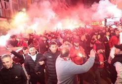 Samsunspor taraftarının Süper Lig coşkusu