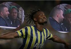 Fenerbahçeli Michy Batshuayi, Tuzla'da! Maçı tribünden izledi...
