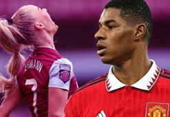 Marcus Rashford, Alisha Lehmann'ı böyle kurtardı