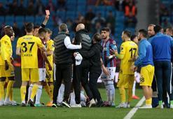 Trabzonspor-Ankaragücü maçında ortam gerildi! İki kırmızı kart birden çıktı