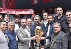 Samsunspor'un Åampiyonluk kupası Tekkeköyâde