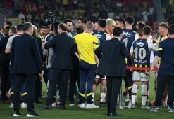 Fenerbahçe'nin kupa töreni öncesi gerginlik
