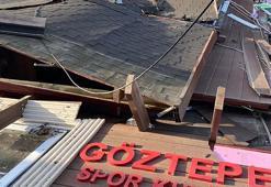 Göztepe'nin tesislerine yıkım şoku
