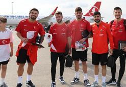 A Milli Futbol Takımımız, Galler maçı için Samsun'da