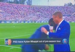 ESPN futbol analisti Shaka Hislop yayın sırasında yere yığıldı