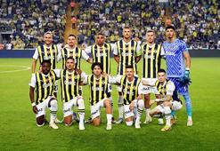 Fenerbahçe'de 5 yeni transfer ilk 11'de başladı