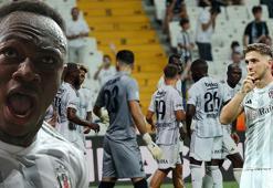 Beşiktaş'ta Jackson Muleka şov sürdü, Semih Kılıçsoy harika başladı! Jean Onana da...