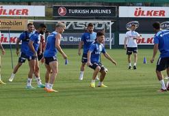 AEK Atina ile hazırlık maçına çıkacak olan Trabzonspor, çalışmalarını tamamladı