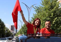 Yoncagül Yılmaz, Kırşehir'de coşkuyla karşılandı