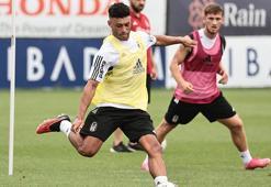 Beşiktaş'ın yeni transferi Chamberlain ilk antrenmanına çıktı
