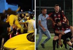 Bolu'da düzenlenen köy turnuvasında ortalık karıştı! Saha dışına da taştı