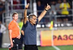 Şenol Güneş, Dinamo Kiev maçını değerlendirdi: Daha işimiz bitmedi