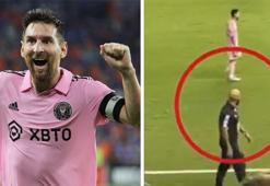 Lionel Messi'nin koruması olay oldu! Sahada bile yanında