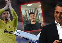 Altay Bayındır, transfer görüşmeleri için İngiltere'ye gitti! Ali Koç uğurladı
