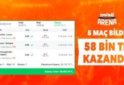 3 Maça İlk Yarı/Maç Sonucu Tercihi Yaptı, 20 TL’ye 58 Bin TL Kazandı!