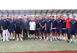 Başkan Özlü'den futbolculara destek mesajı