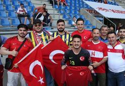 A Milli Futbol Takımımıza Belçika'da yoğun ilgi