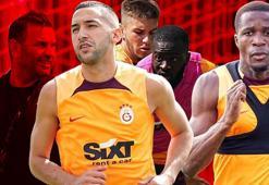 Galatasaray'da son dakika! Okan Buruk'un Zaha, Ziyech ve Ndombele kararı...