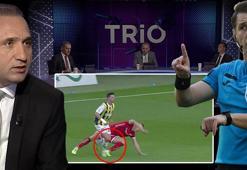 Trio'da Fenerbahçe - Antalyaspor maçının tartışmalı pozisyonları değerlendirildi: Gol öncesi faul var mıydı?