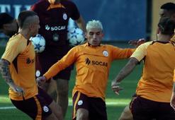 Kopenhag maçı öncesi Galatasaray idmanından çok özel görüntüler