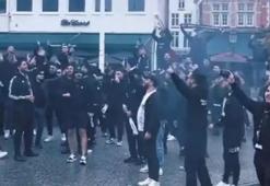 Club Brugge-Beşiktaş maçı öncesi Türk taraftarlar gözaltında!
