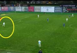 11'e 1 oynadı! Stoperden inanılmaz gol...