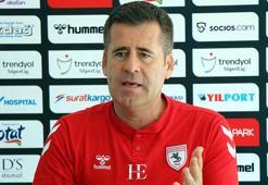 Samsunspor Teknik Direktörü Hüseyin Eroğlu: 1 galibiyet tüm süreci lehimize çevirecek