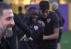 Eyüpspor antrenmanında keyifli anlar