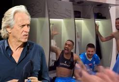 Al-Hilal'in yıldızlarından Jorge Jesus'a büyük sevgi gösterisi! 'Mister, Mister' sesleri...