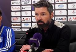 Erzurumspor FK'da Hakan Kutlu'dan oyuncularına teşekkür ve tebrik