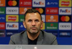 Galatasaray'da Okan Buruk, Manchester United maçı öncesi iddialı: Hedefimiz burada kazanmak! Zorluklar yaÅatacaÄımızı düÅünüyoruz...