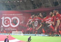 Konya'da 100. yıl koreografisi! A Milli Takımımız'a özel...