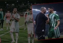 Oyundan çıkarken selam vermedi, hocası yakasına yapıştı! Taraftar şaşırdı