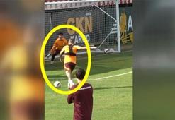 Galatasaraylı Angelino'dan şık gol