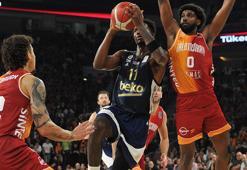 (ÖZET) Galatasaray Ekmas - Fenerbahçe Beko maç sonucu: 62-74 | Potada derbi Fenerbahçe'nin!