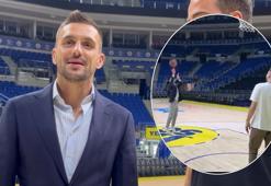 Dusan Tadic, basketboldaki hünerlerini sergiledi